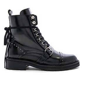 Allsaints Leather Dayna Boot in Black